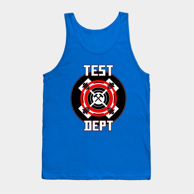 Test Dept - Sonic Subterfuge. Tank Top by OriginalDarkPoetry